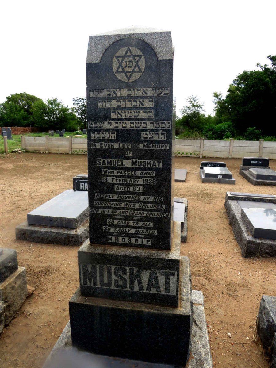 MUSKAT Samuel -1939
