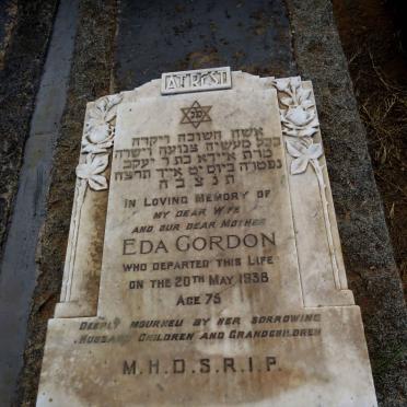 GORDON Eda -1938