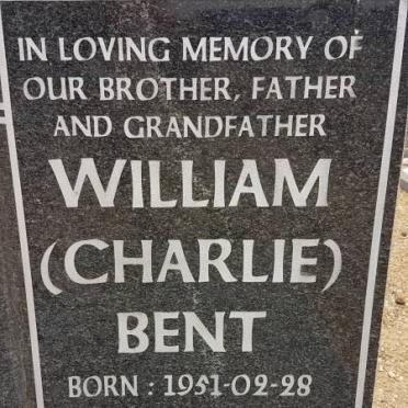 BENT William 1951-2004