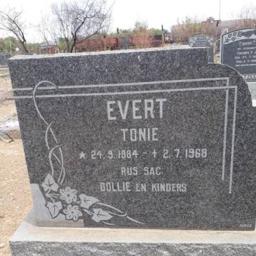 EVERT Tonie 1884-1968