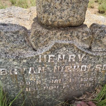 NICHOLSON Henry Brian 1867-1911