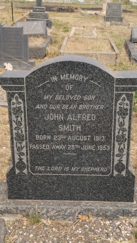 SMITH John Alfred 1913-1953