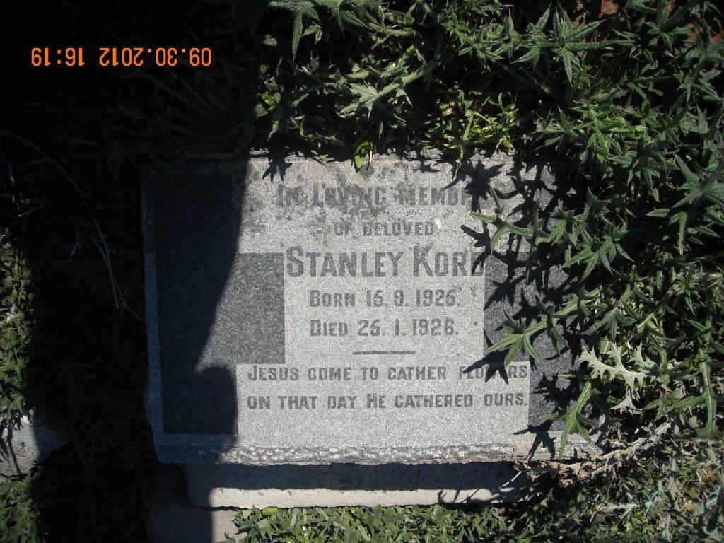 KORD Stanley 1925-1926