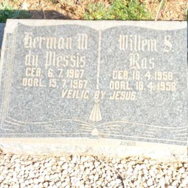 RAS Willem S. 1958-1958 :: DU PLESSIS Herman M. 1967-1967
