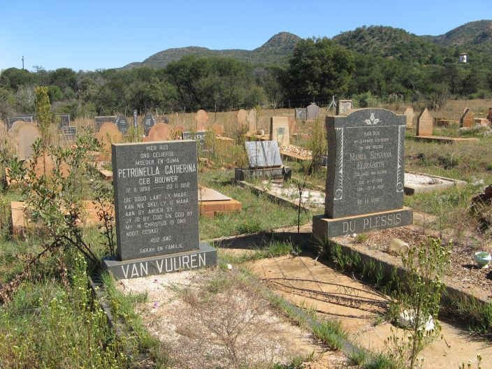 1. Overview Venterskroon grave