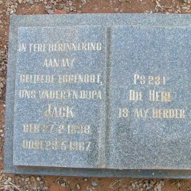 ? Jack 1898-1967