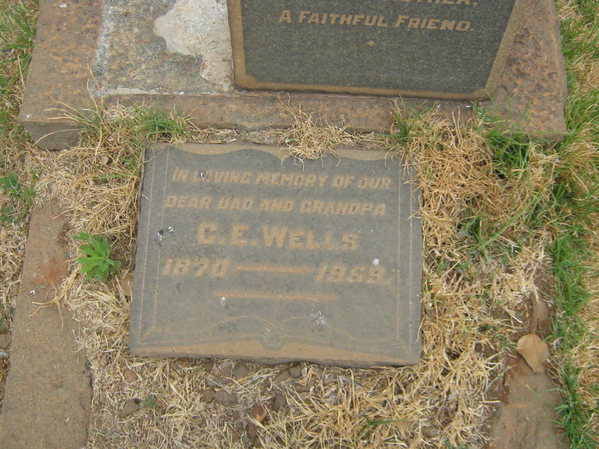 WELLS C.E. 1870-1959