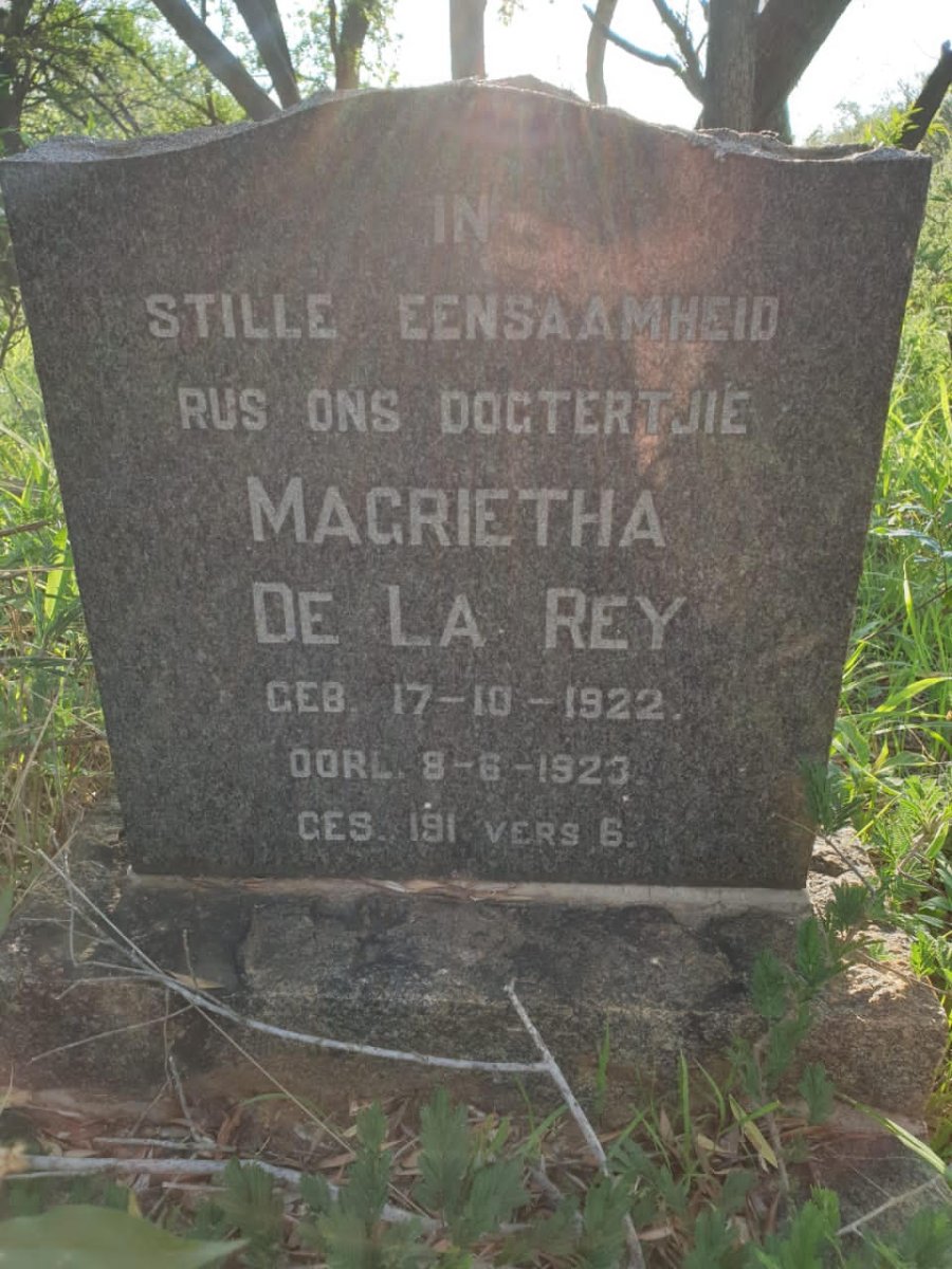 REY Magrietha, de la 1922-1923