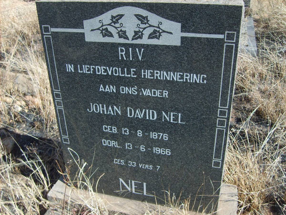 NEL Johan David 1876-1966