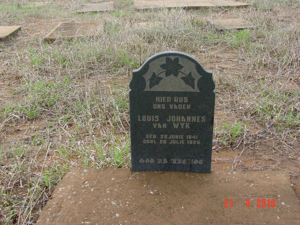 WYK Louis Johannes, van 1841-1926
