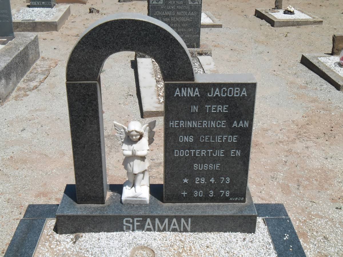 SEAMAN Anna Jacoba 1973-1978