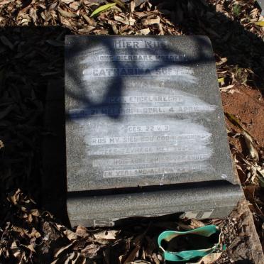 SWART Catharina Sofy? nee ENGELBRECHT 1881-1952