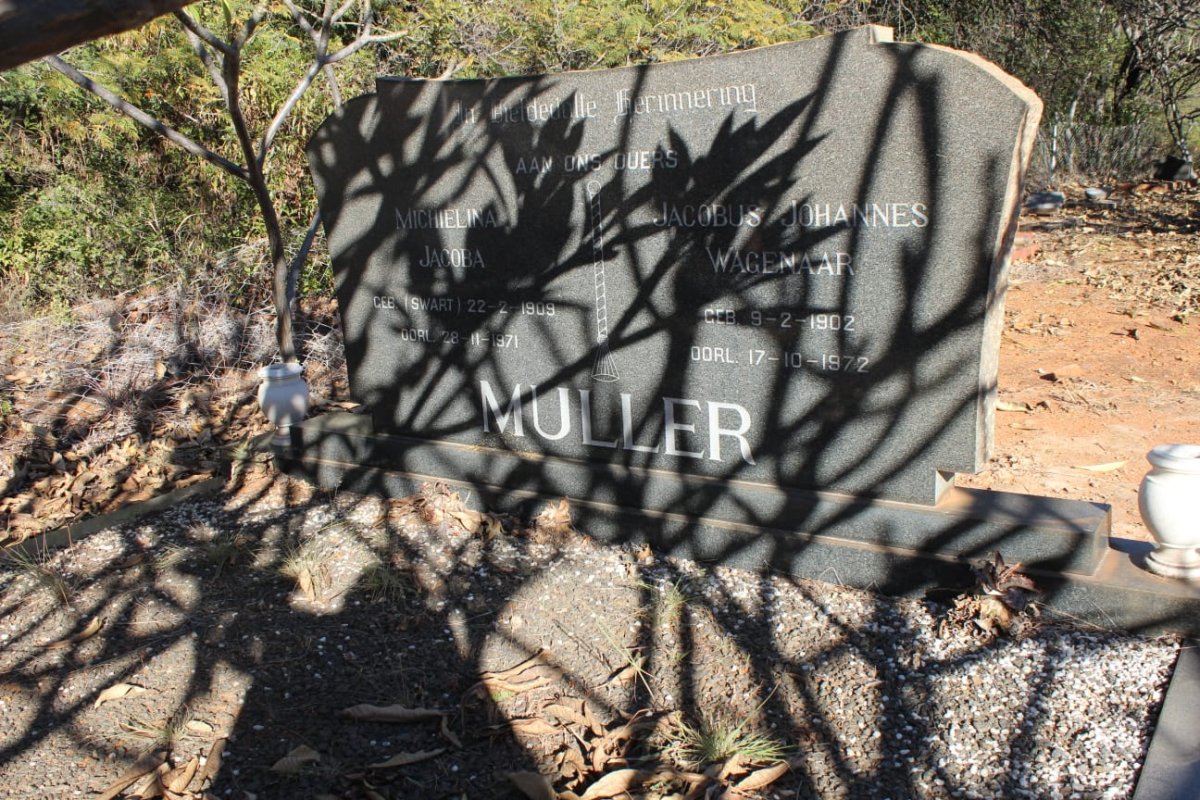 MULLER Jacobus Johannes Wagenaar 1902-1972 & Michielina Jacoba 1909-1971
