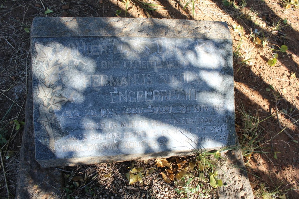 ENGELBRECHT Hermanus Nicolaas 1880-1950