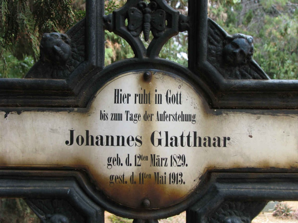 GLATTHAAR Johannes 1829-1913