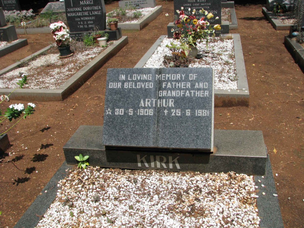 KIRK Arthur 1906-1981