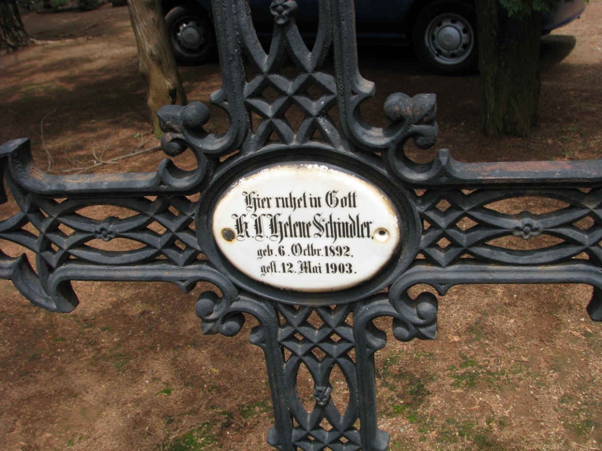 SCHINDLER K.I. Helene 1892-1903