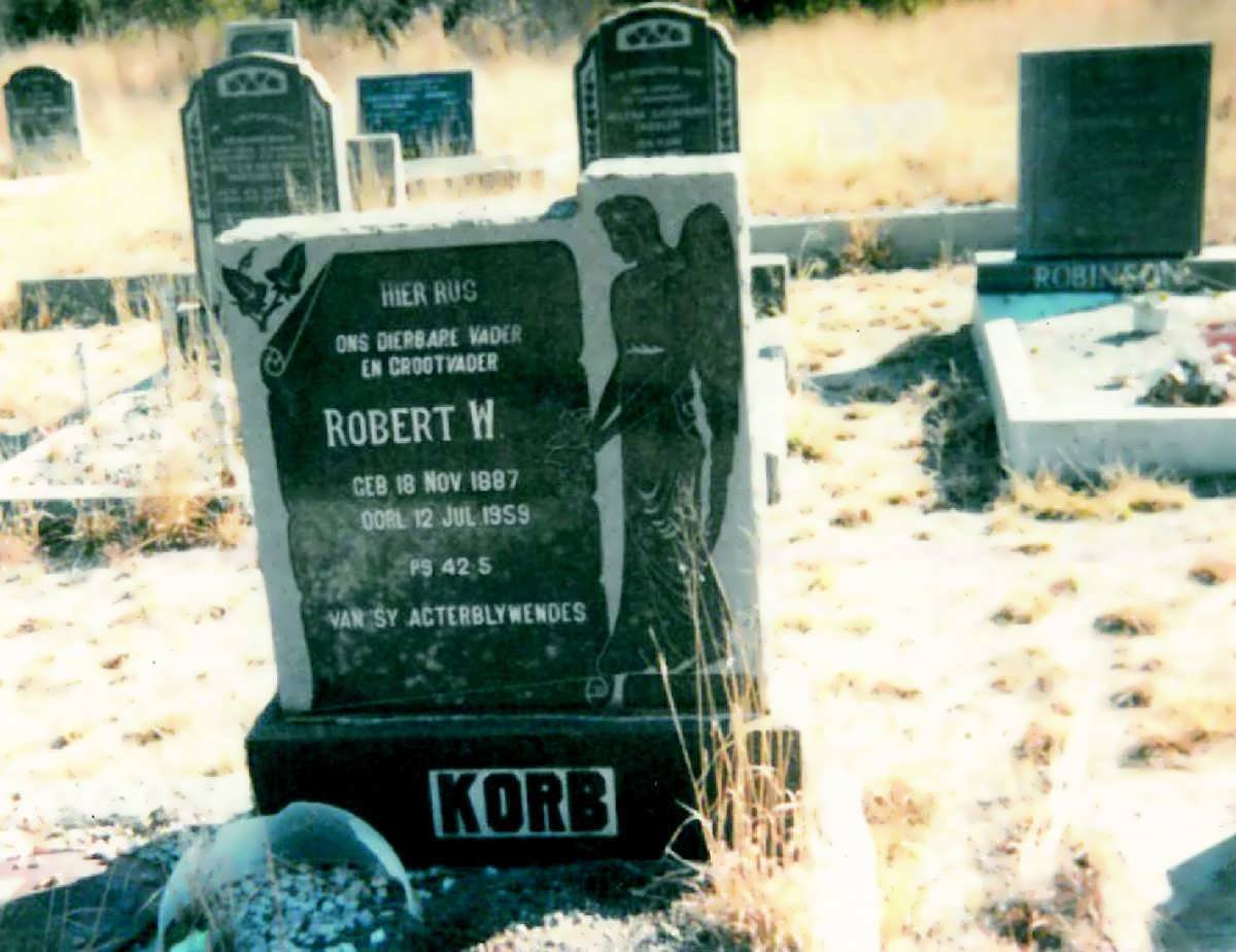 KORB Robert W. 1887-1959
