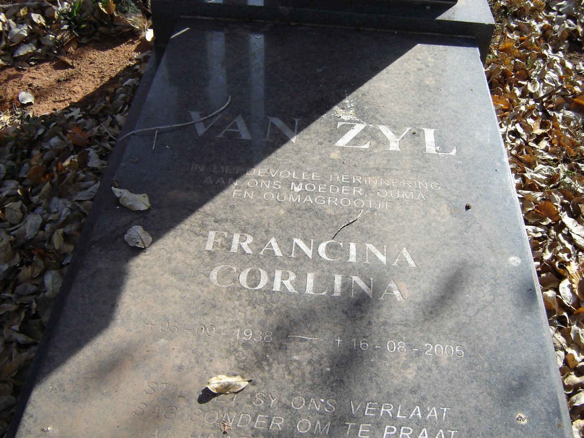 ZYL Francina Corlina, van 1938-2005