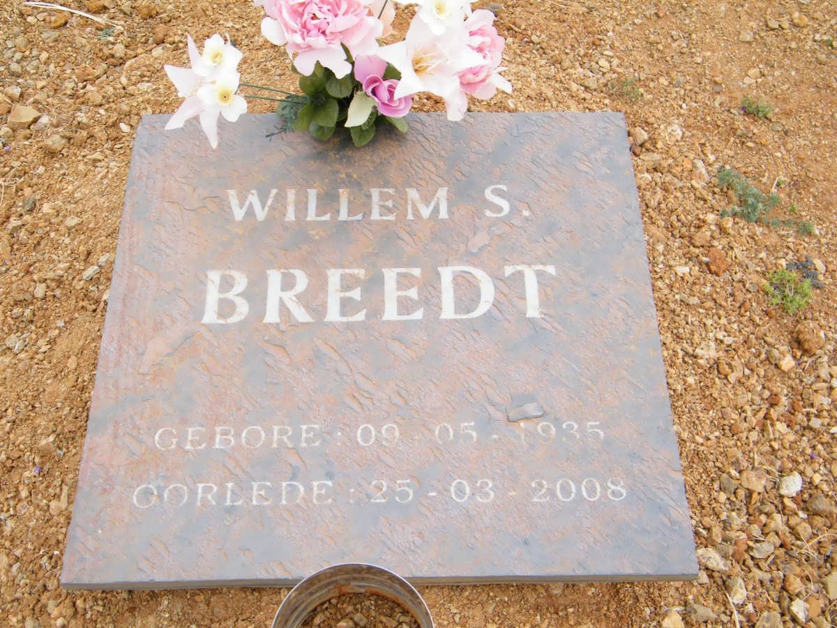 BREEDT Willem S. 1935-2008