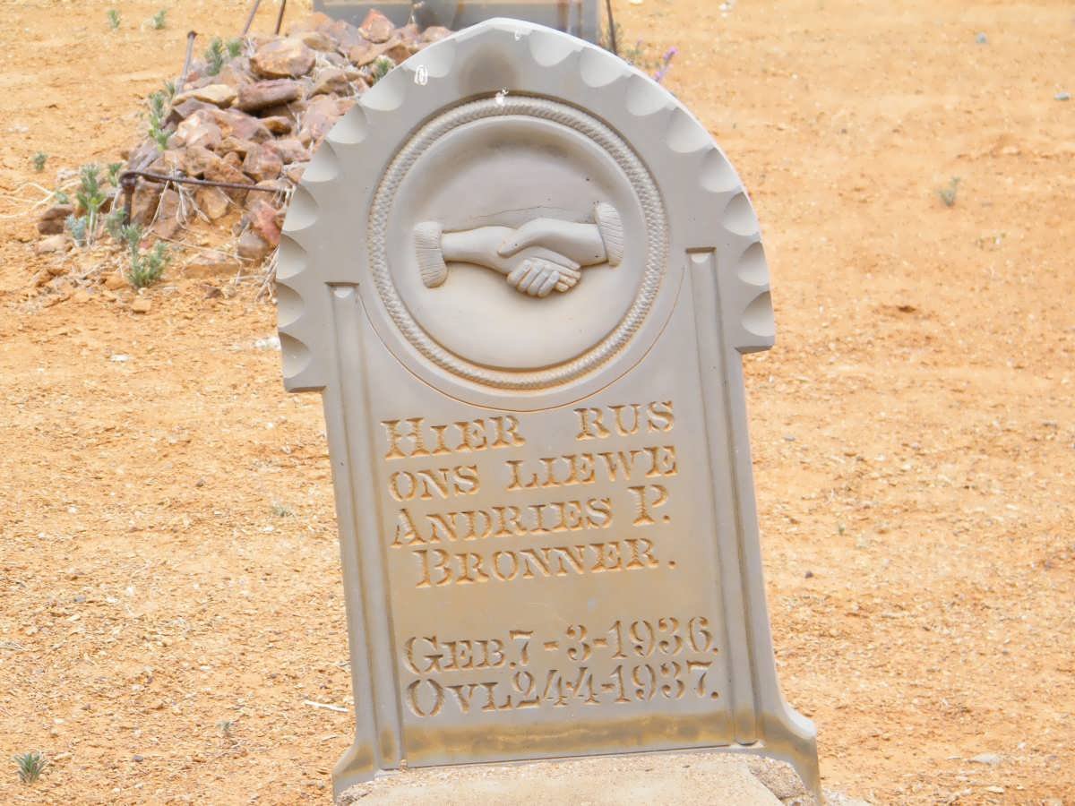 BRONNER Andries P. 1936-1937