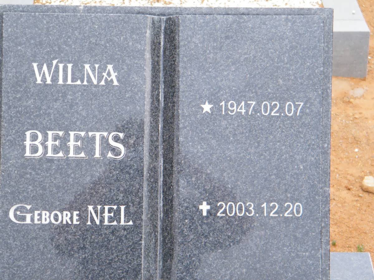 BEETS Wilna nee NEL 1947-2003