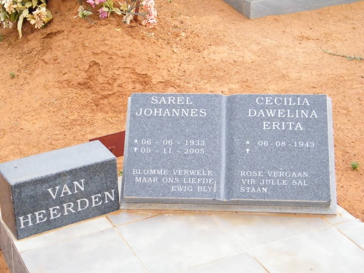 HEERDEN Sarel Johannes, van 1933-2005 &amp; Cecilia Dawelina Erita 1943-
