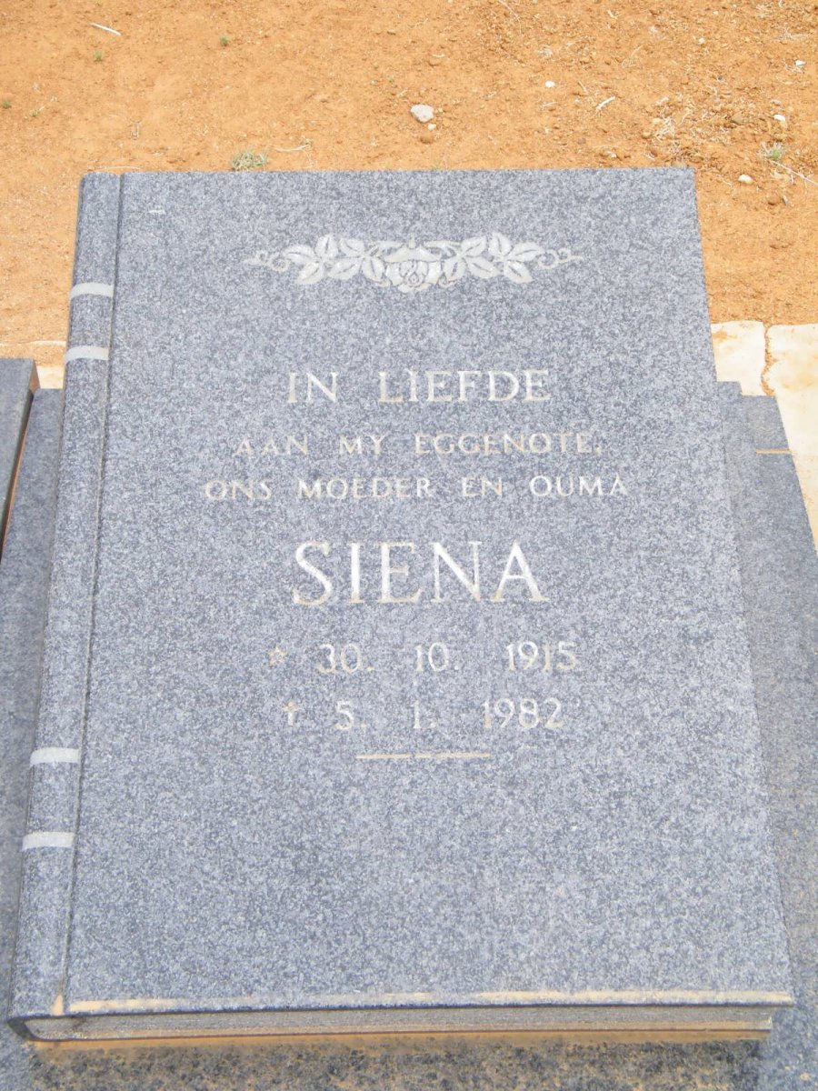 KRIEL Siena 1915-1982