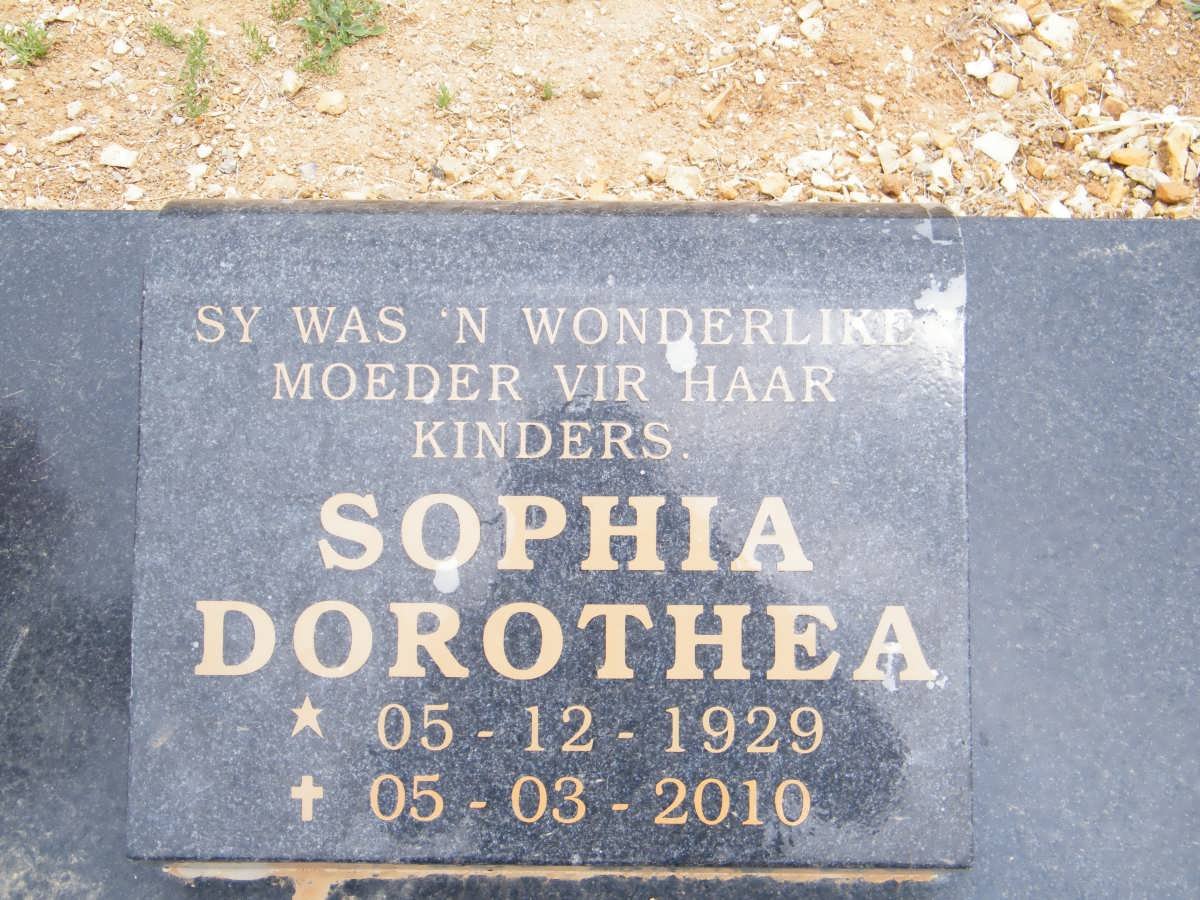 MYNHARDT Andries Petrus 1919-2008 &amp; Sophia Dorothea 1929-2010
