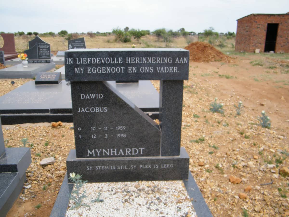 MYNHARDT Dawid Jacobus 1959-1998