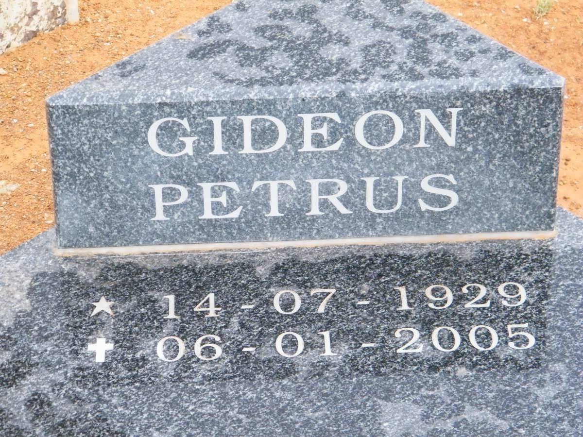 PRETORIUS Gideon Petrus 1929-2005 &amp; Maria Gertruida 1929-