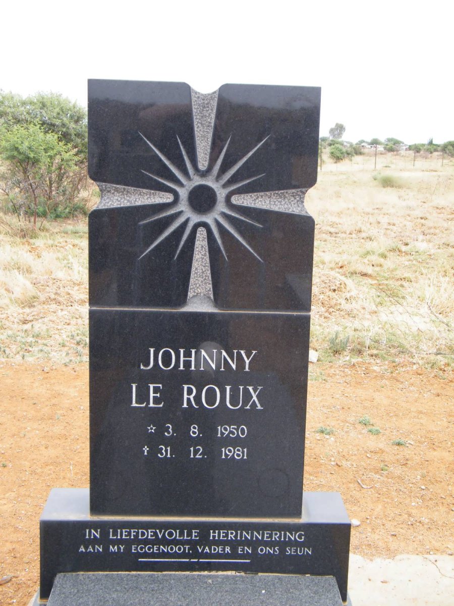 ROUX Johnny, le 1950-1981