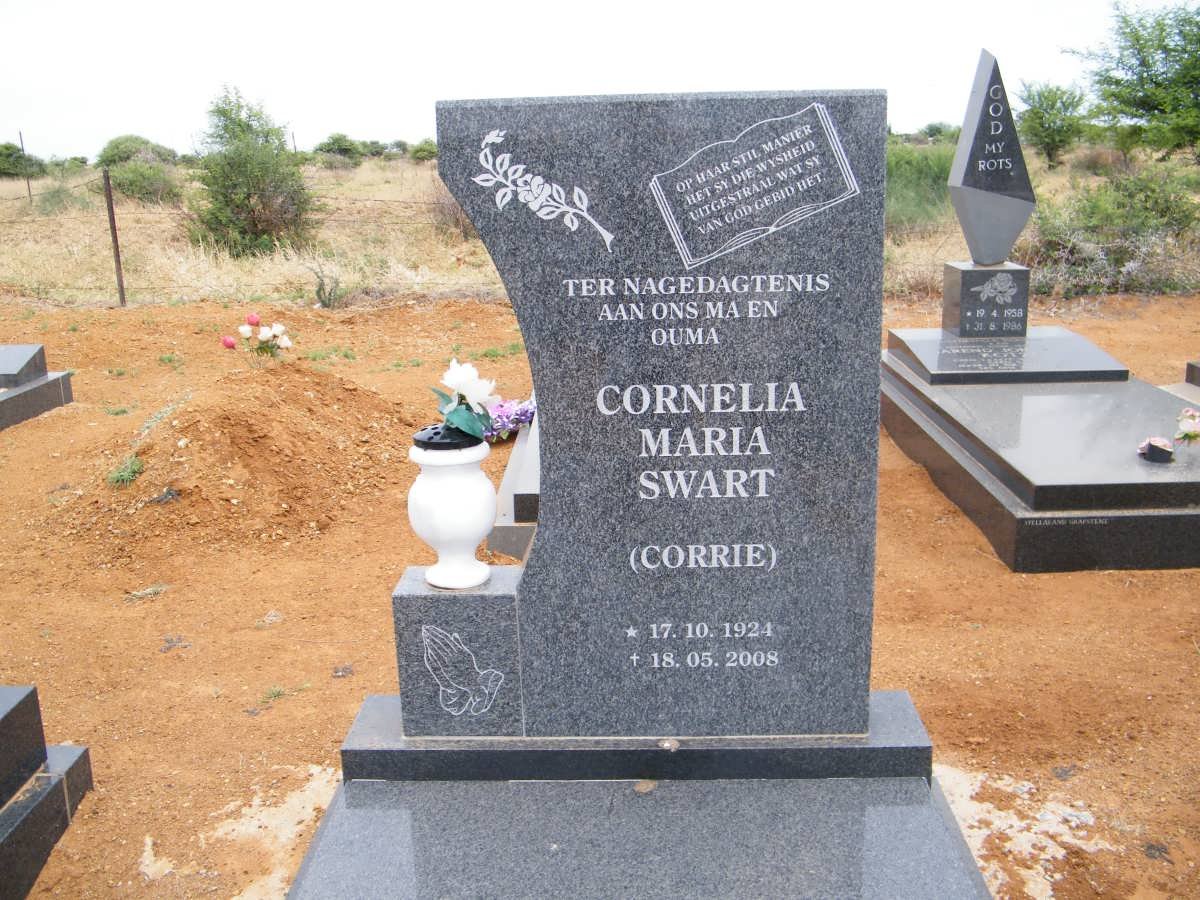 SWART Cornelia Maria 1924-2008