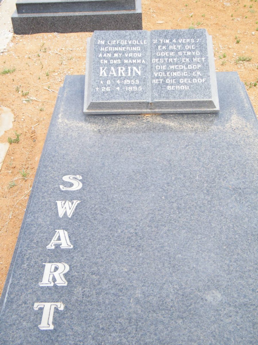 SWART Karin 1955-195?