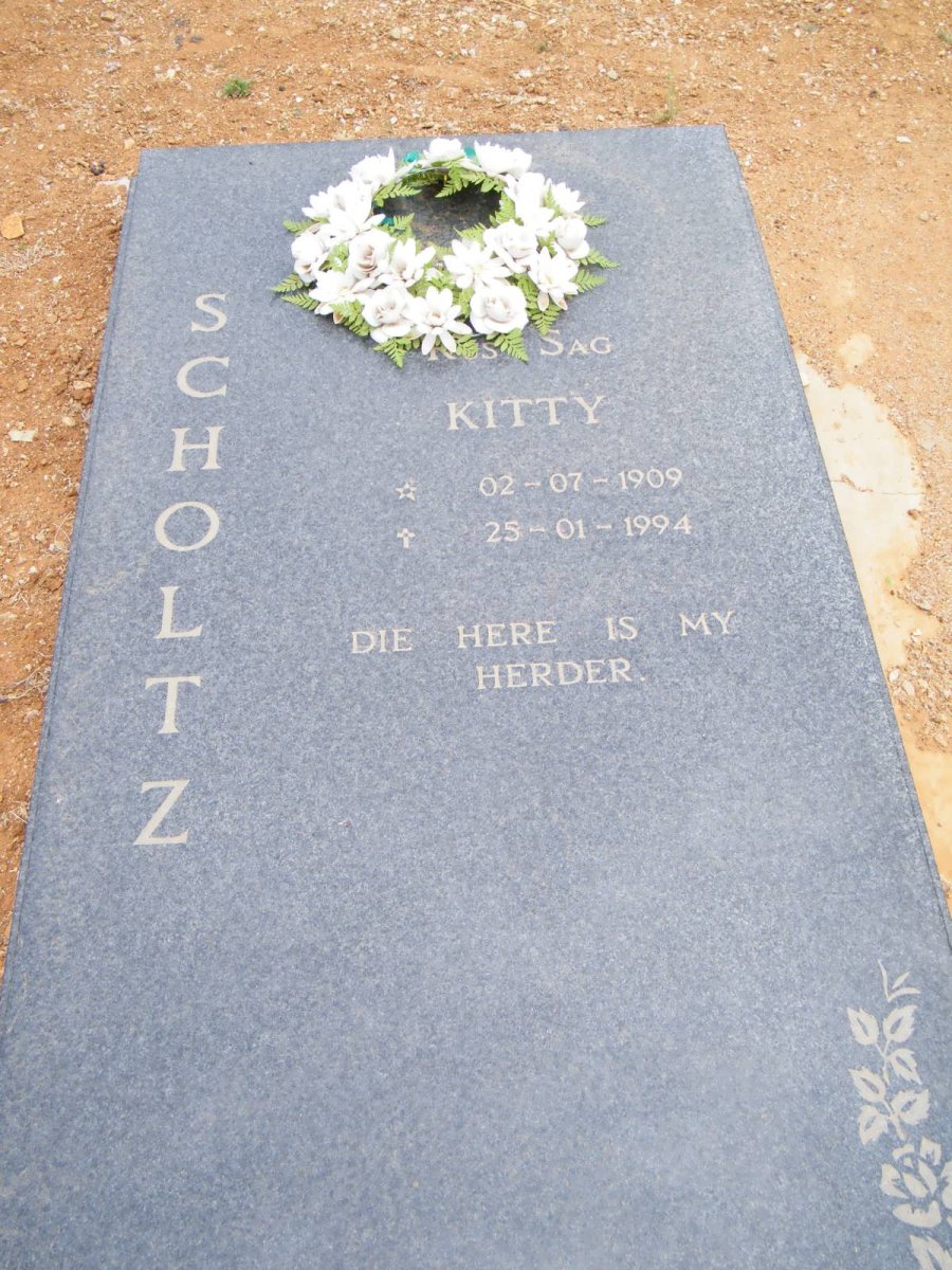 SCHOLTZ Kitty 1909-1994