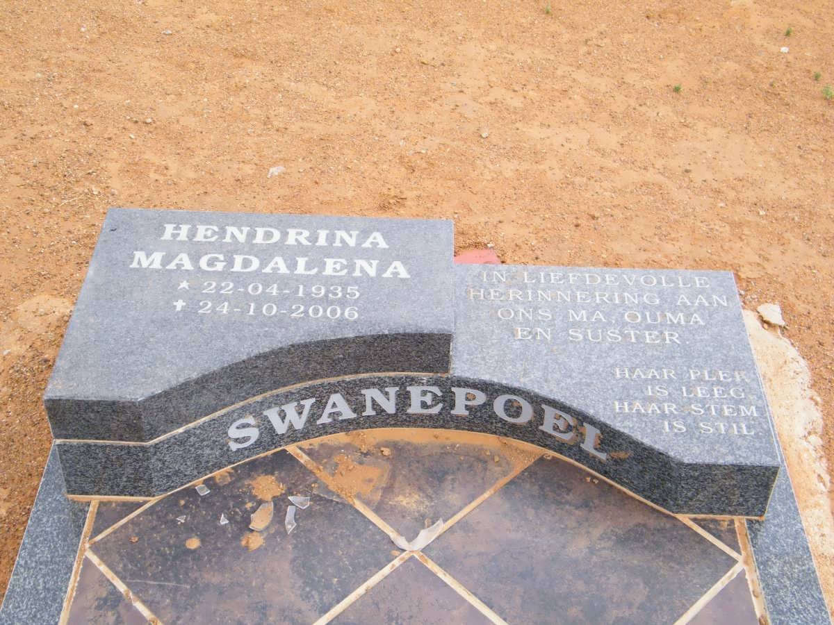 SWANEPOEL Hendrina Magdalena 1935-2006