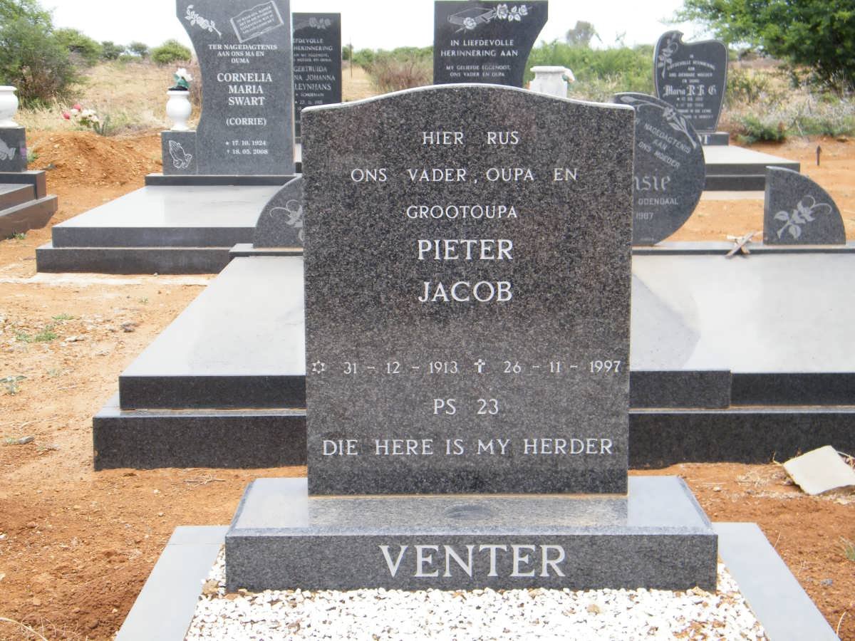 VENTER Pieter Jacob 1913-1997