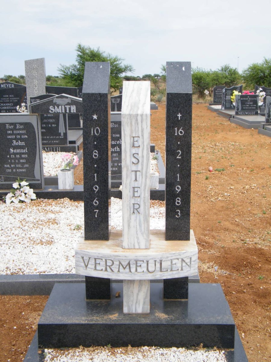 VERMEULEN Ester 1967-1983