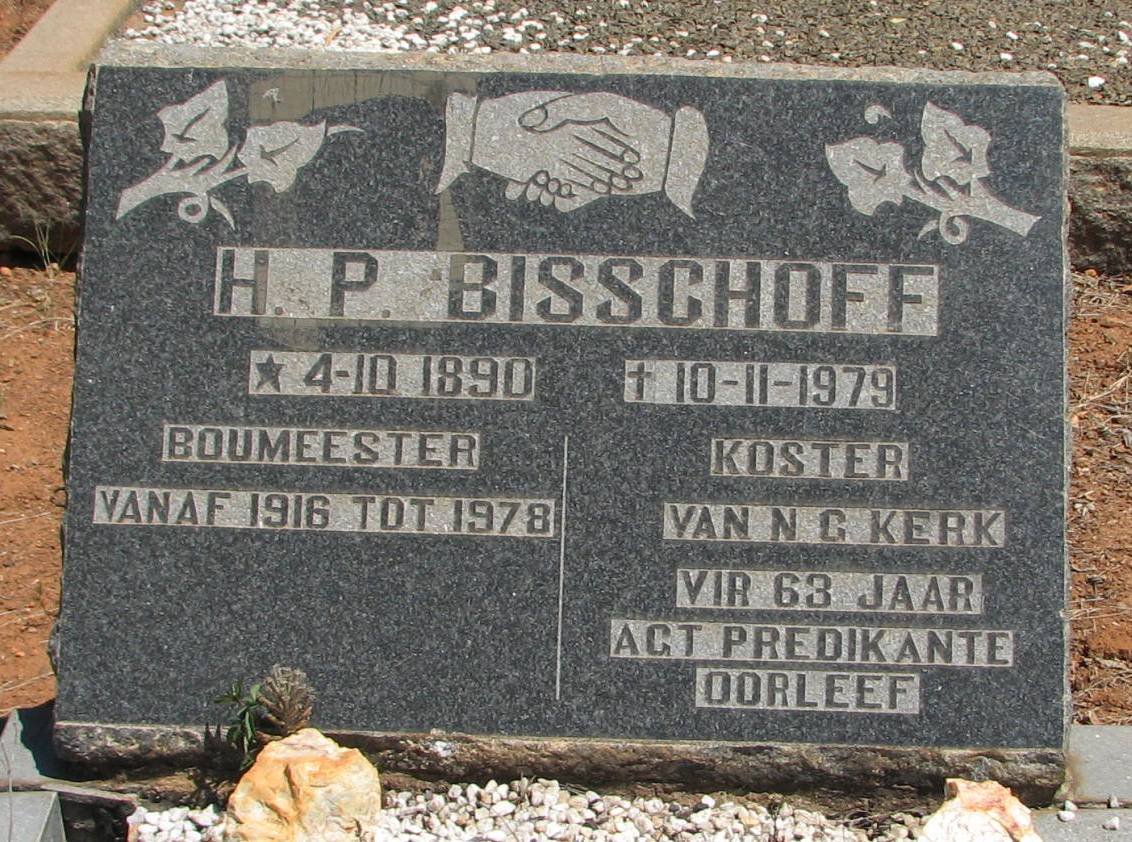 BISSCHOFF H.P. 1890-1979