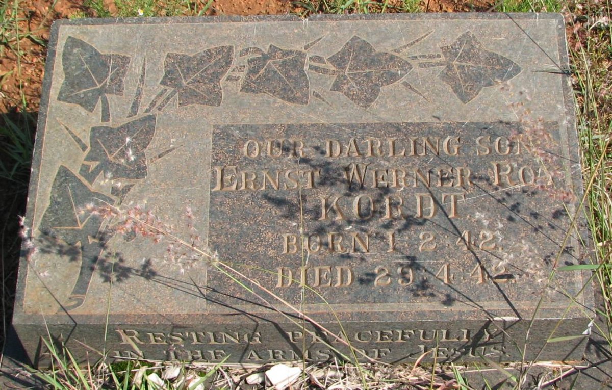 KORDT Ernst Werner Roy 1942-1942