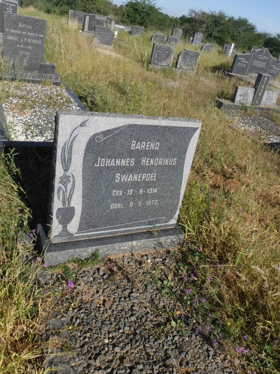 SWANEPOEL Barend Johannes Hendrikus 1914-1972