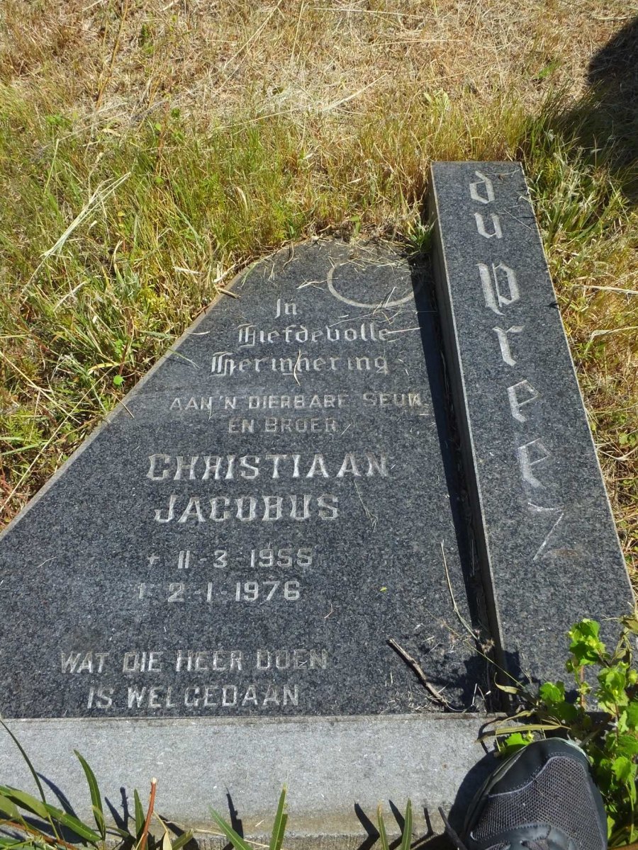 PREEZ Christiaan Jacobus, du 1955-1976