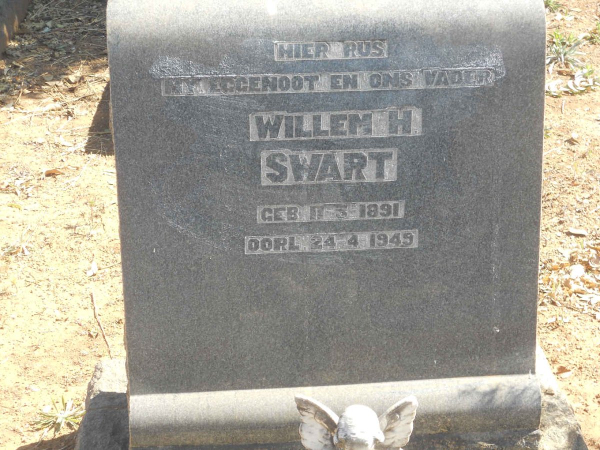 SWART Willem H. 1891-1949