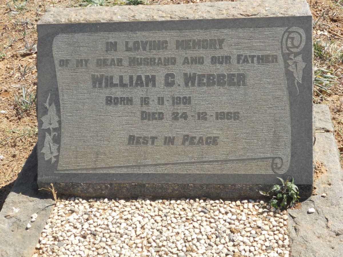 WEBBER William C. 1901-1966
