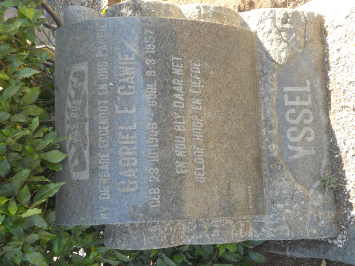 YSSEL Gabriel E. 1908-1957