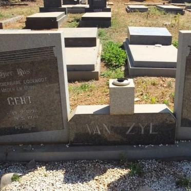 ZYL Gert, van 1898-1974 &amp; Anna Maria 1913-1992