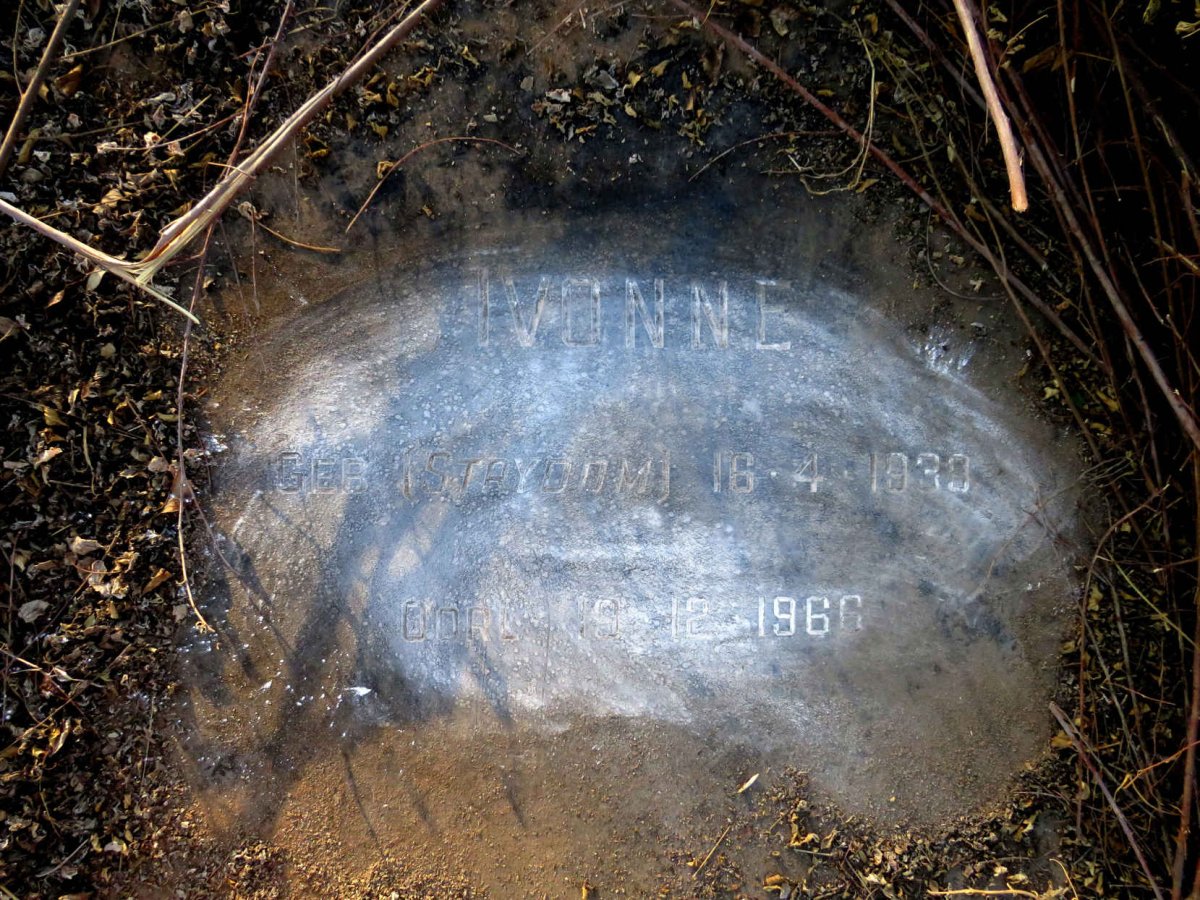 ? Ivonne nee STRYDOM 1939-1966