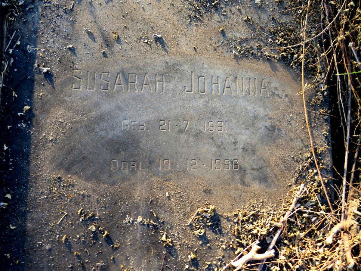 ? Susarah Johanna 1961-1966