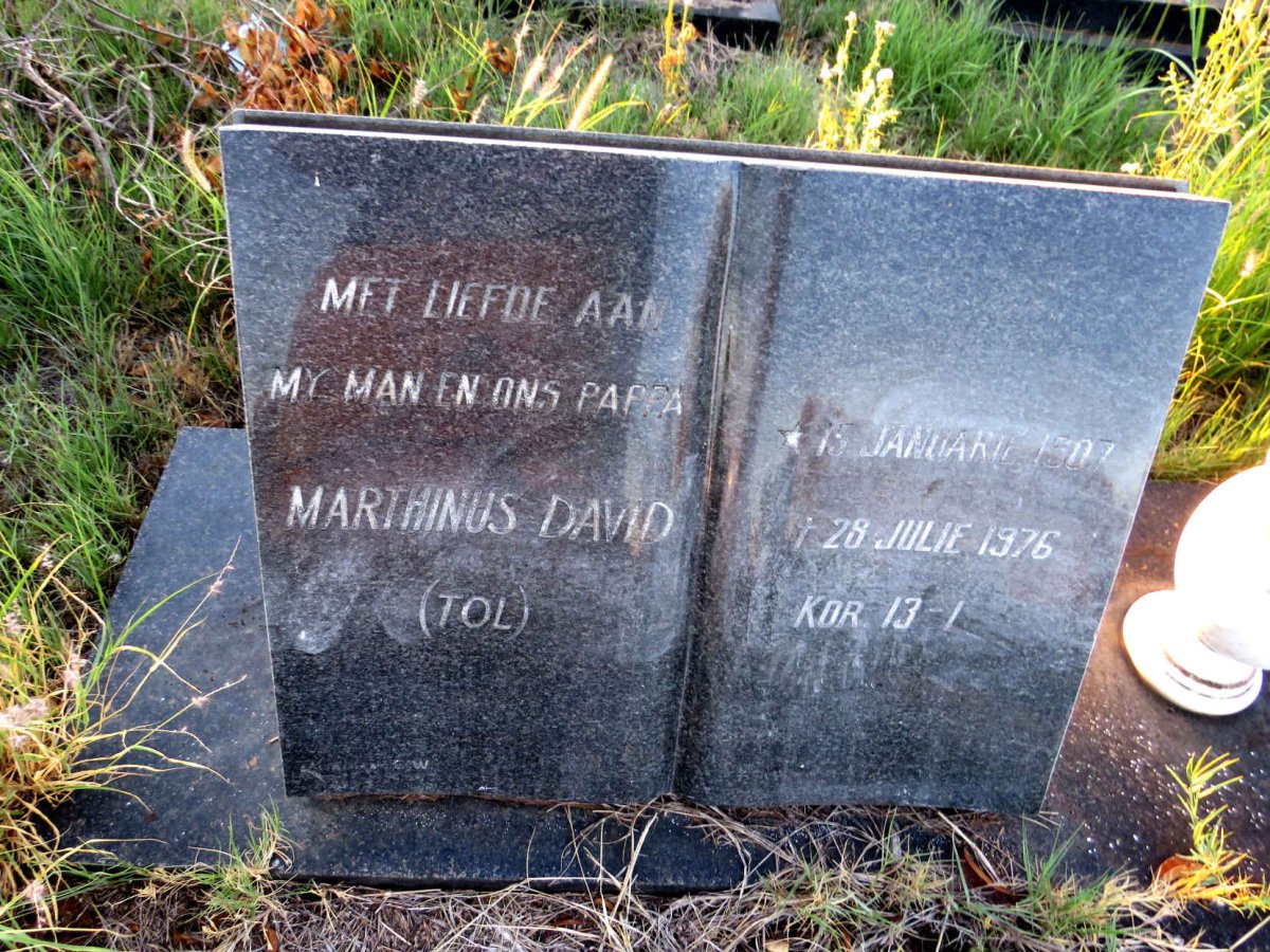 ? Marthinus David 1907-1976