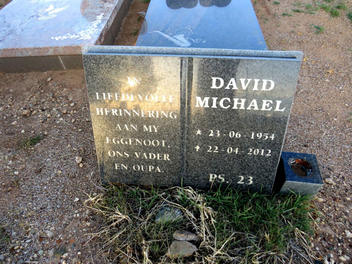 ? David Michael 1954-2012